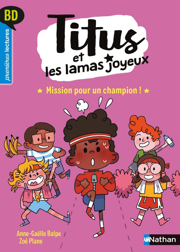 BD Titus et les lamas joyeux : Mission pour un champion - Premières lectures BD - Dès 6 ans (3)