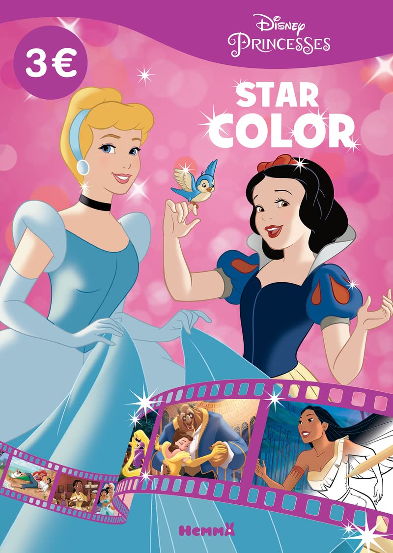 Disney Princesses – Star Color – Livre de coloriage – Dès 4 ans