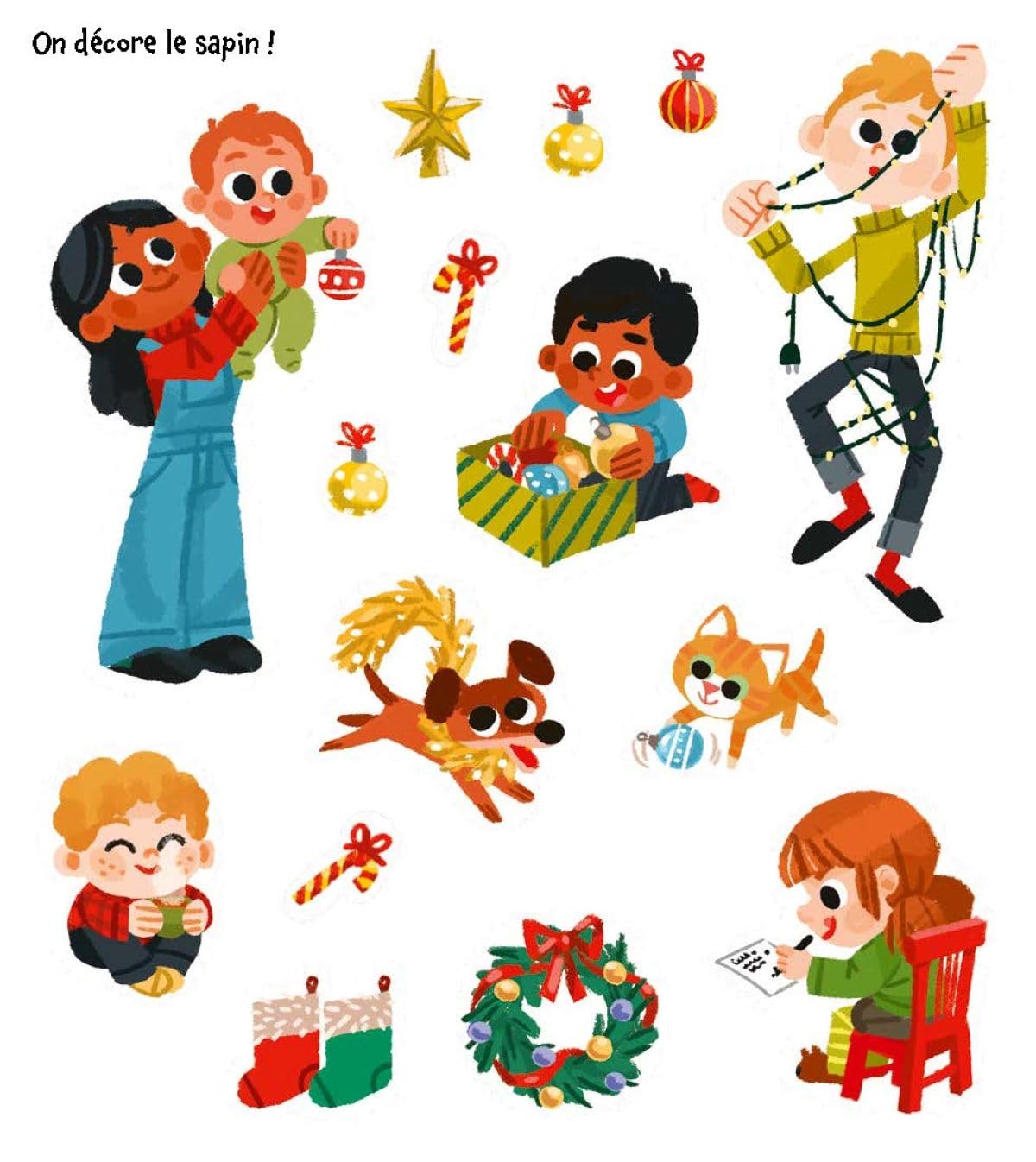 Mes premières gommettes Joyeux Noël !