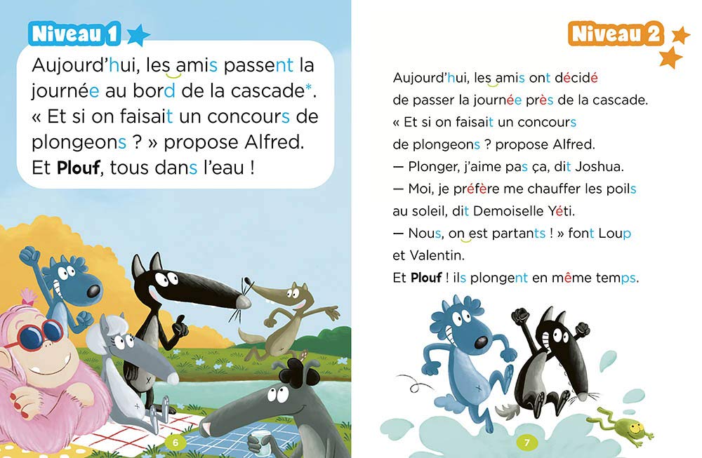 Mes lectures avec Loup - CP Niveau 2 - Alfred et le monstre de la forêt