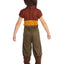 Rubies - Déguisement Luxe Officiel - Raya et le dernier dragon, enfant, I-300163M, Taille M 5 à 6 ans, Marron