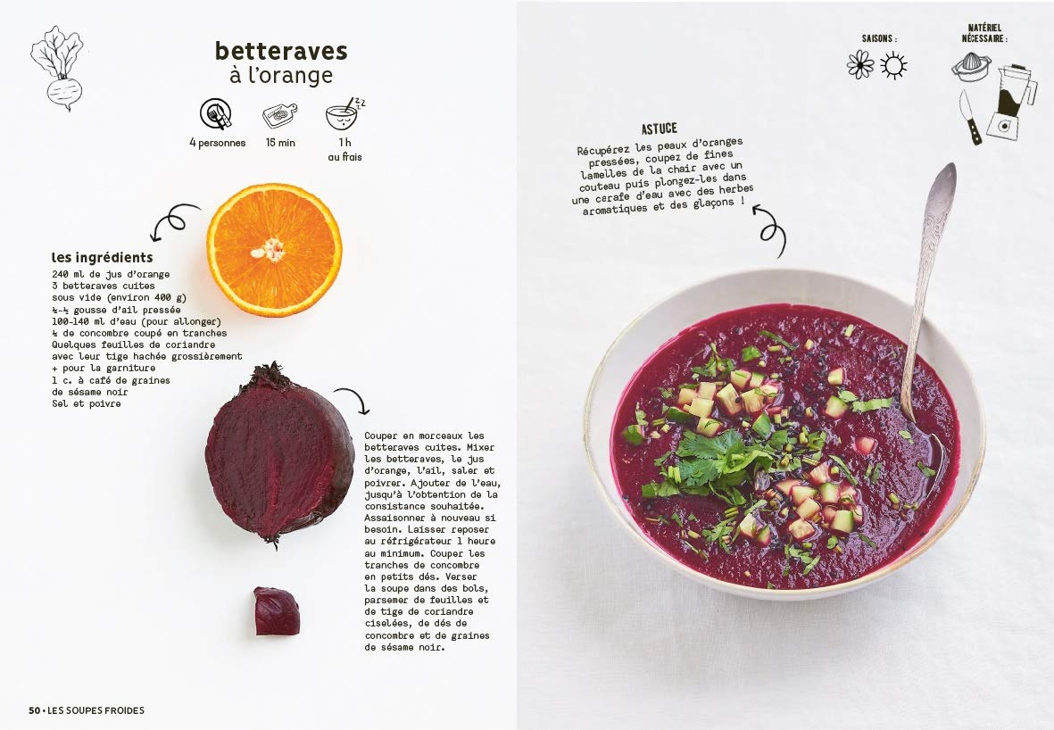 Soupes (presque) zéro déchet - 70 recettes pour tout valoriser
