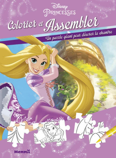 Disney Princesses - Colorier et assembler