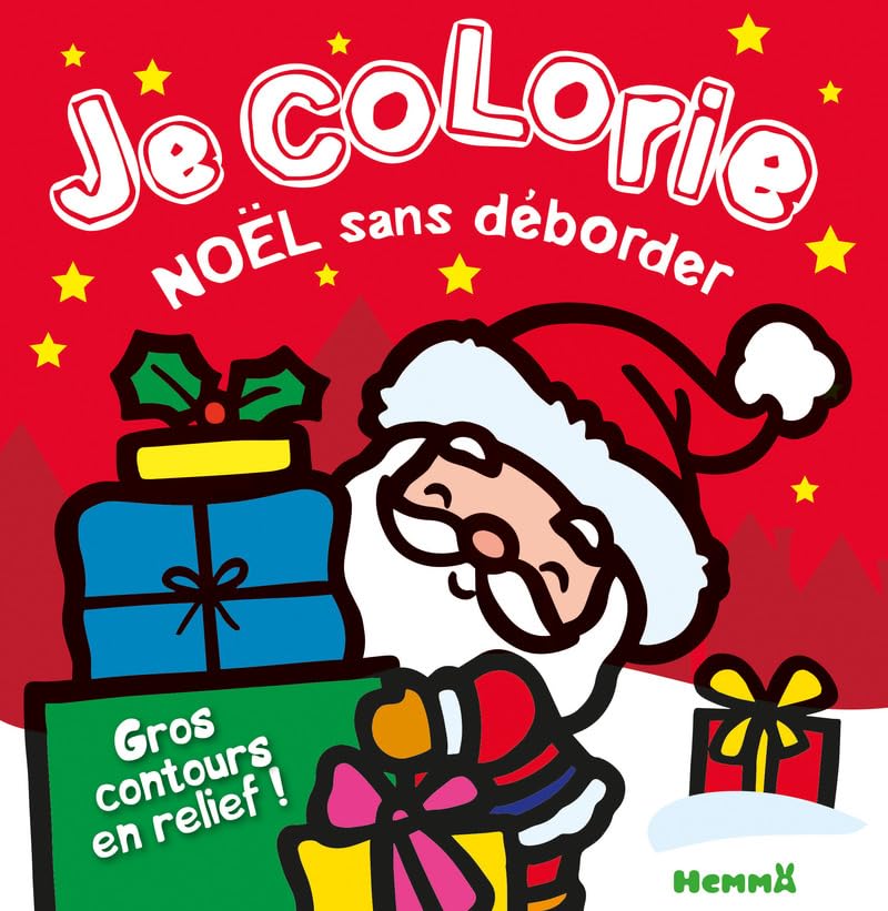 Je colorie Noël sans déborder