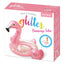 Intex Tube flamant rose pailleté, 99 x 89 x 71 cm.