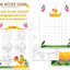 Mon atelier dessin - La ferme - Triptyque kraft pour apprendre à dessiner pas à pas - dès 6 ans