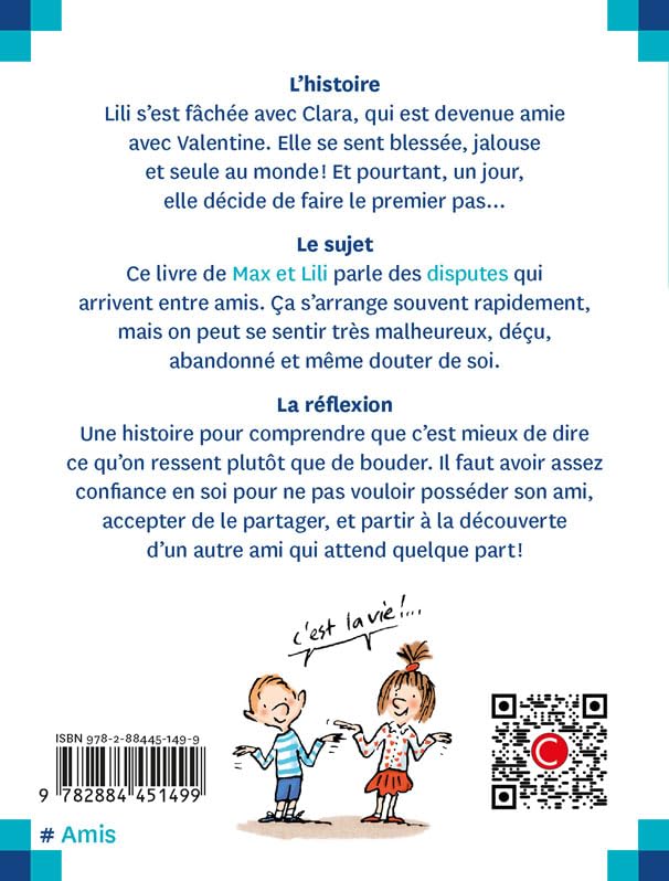 Lili est fâchée avec sa copine