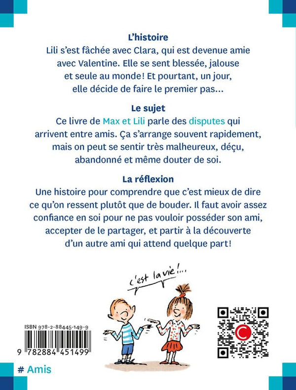 Lili est fâchée avec sa copine