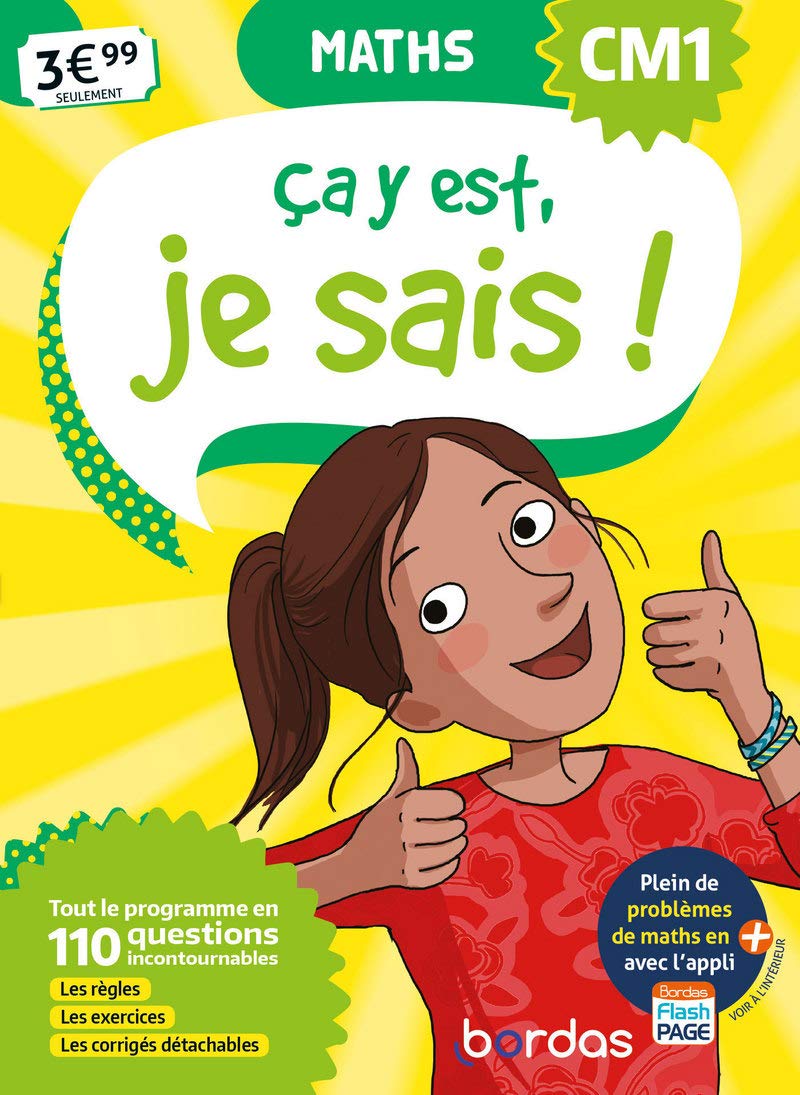 Ça y est, je sais ! - Maths CM1