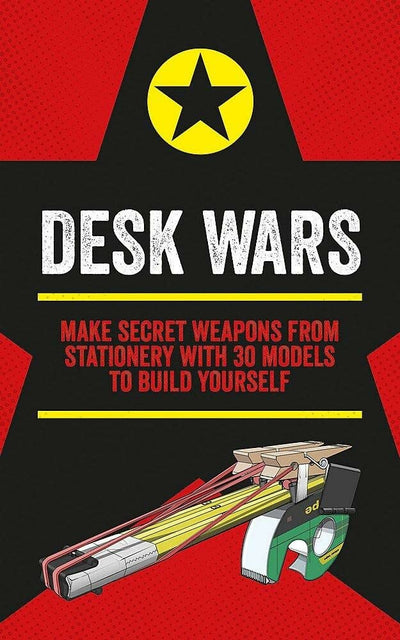 Desk Wars: Make secret weapons from stationery with 30 models to build yourself