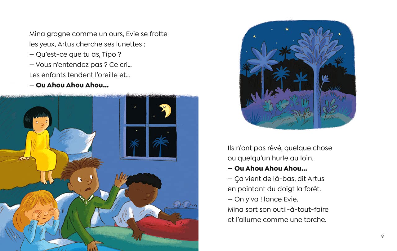 Topaze, l'île merveilleuse - Des cris dans la nuit - CP niveau 3 -Premières lectures Lito