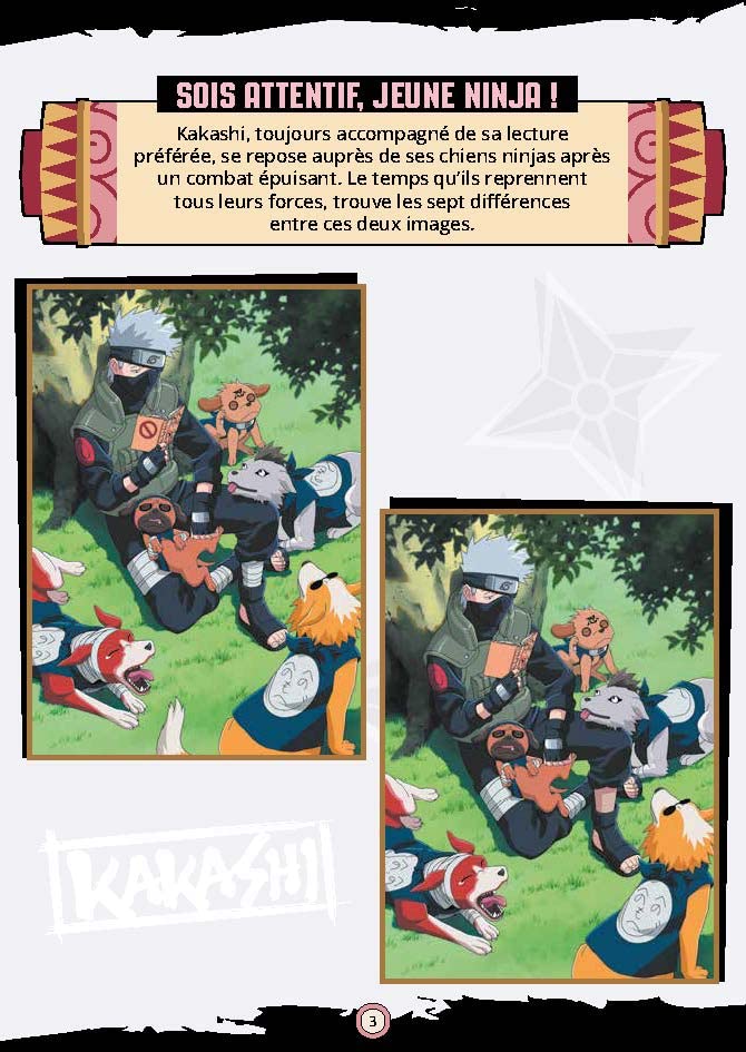 Bloc de jeux Naruto - Le monde de Naruto