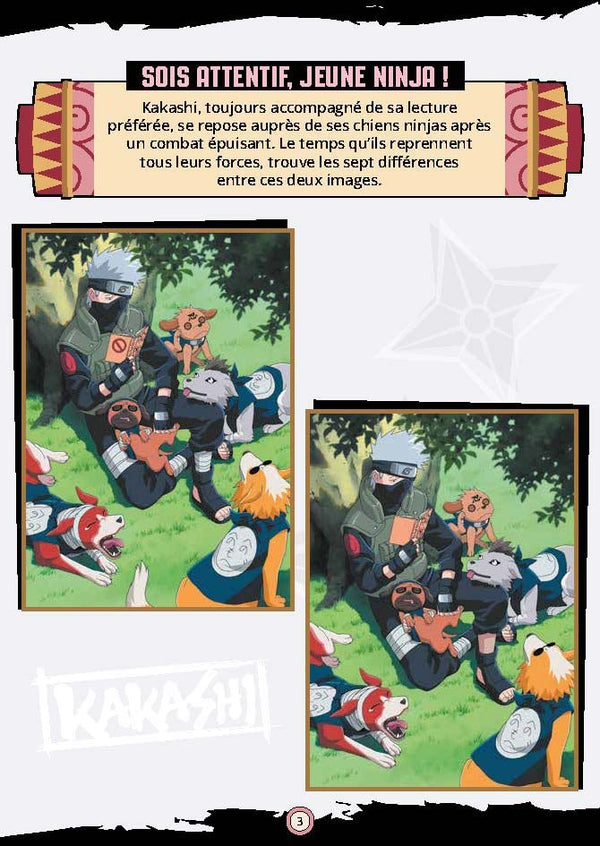 Bloc de jeux Naruto - Le monde de Naruto