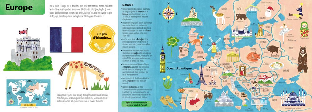 À LA DÉCOUVERTE DU MONDE (COLL. LIVRES 100 VOLETS)