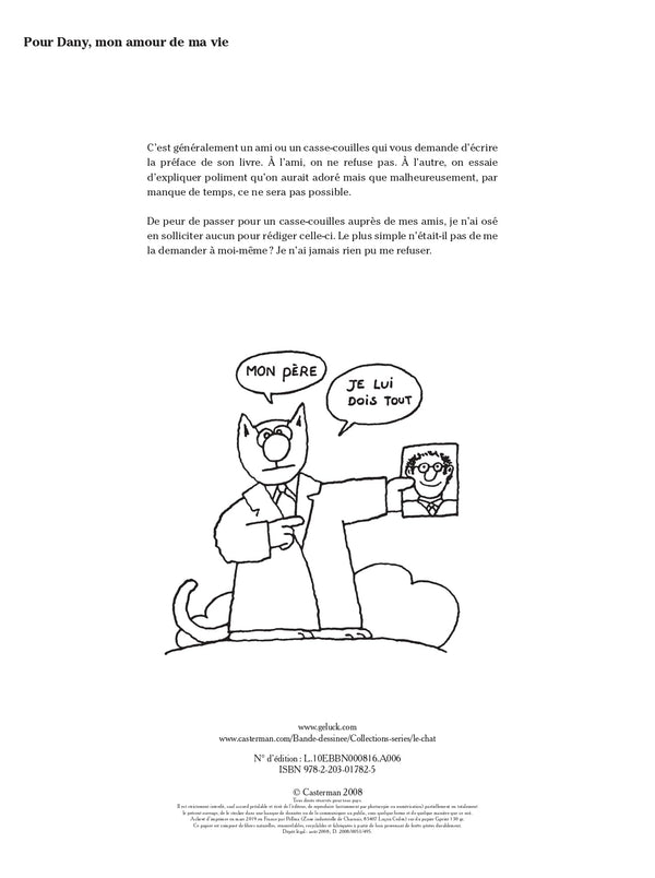 Le Chat, Tome 15 : Une vie de Chat