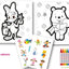 Disney Baby - Kit colo pour les Minis - Les 4 saisons - Kit de coloriage avec pastels - Dès 3 ans