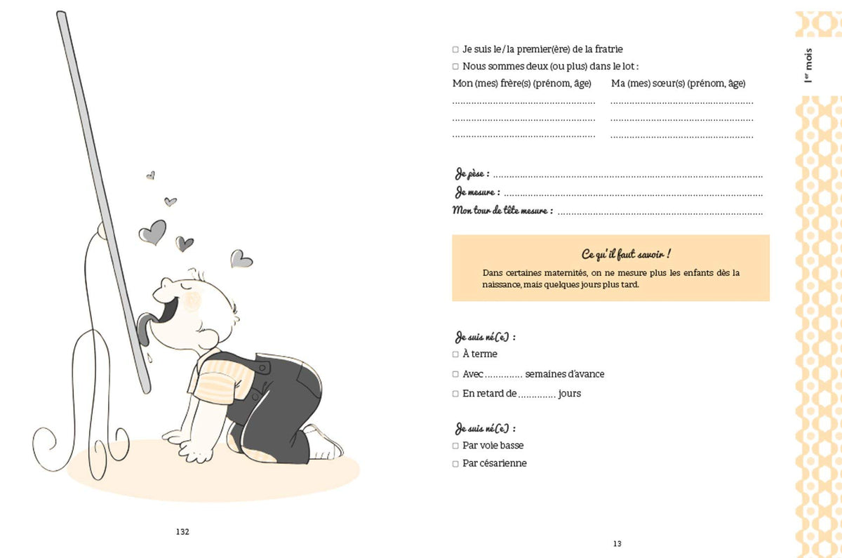 Le journal de mon bébé, 3e édition