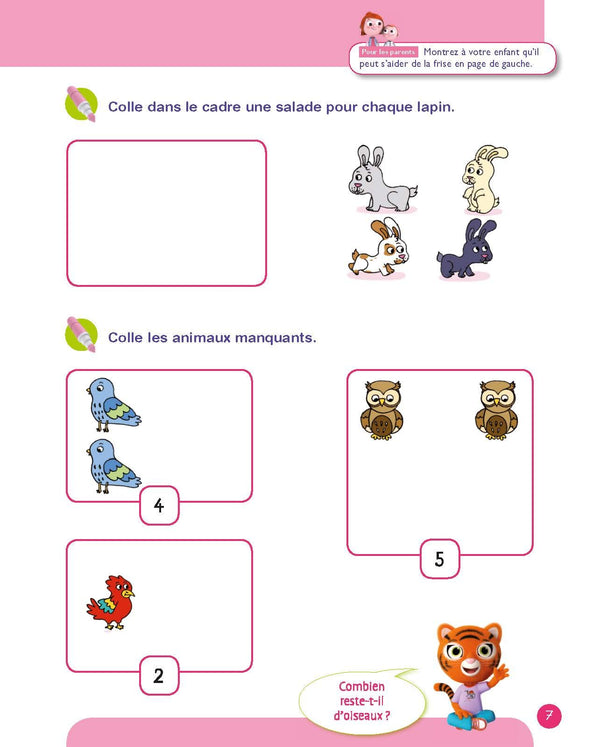 Maths Moyenne section 4-5 ans - A la maternelle: Les premiers apprentissages de la maternelle