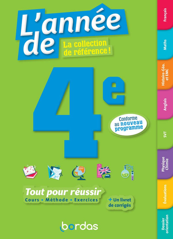L'Année de 4e Tout pour réussir