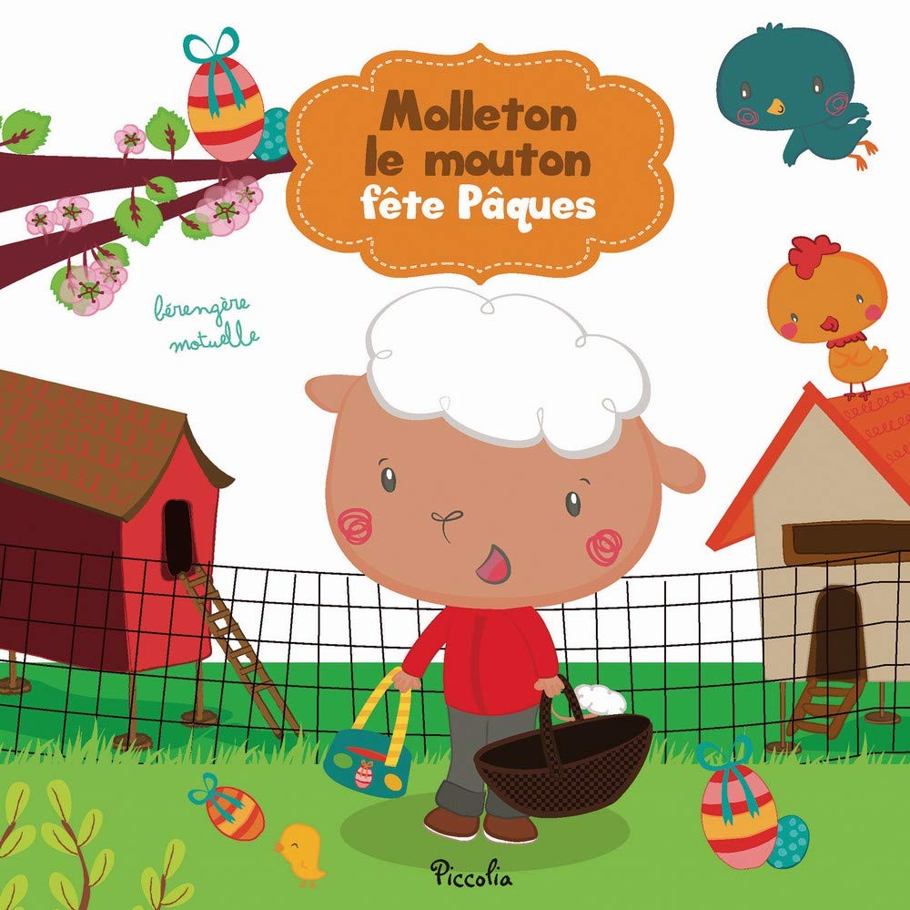 Pompon le mouton fête Pâques