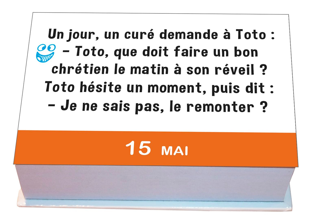 Minimaniak - 365 blagues de Toto, mini calendrier