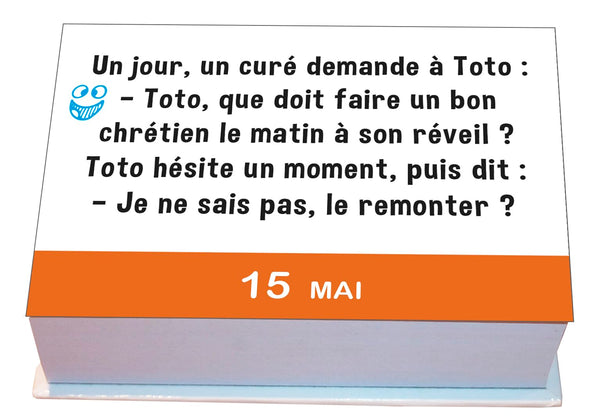 Minimaniak - 365 blagues de Toto, mini calendrier