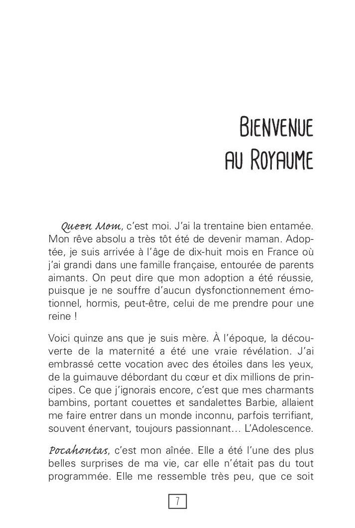 AU SECOURS, MA FILLE EST ADO !