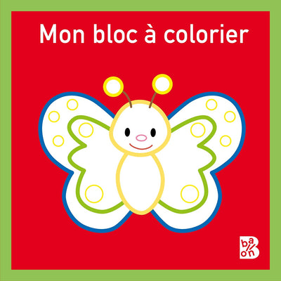 Mini bloc à colorier (papillon) bind-up