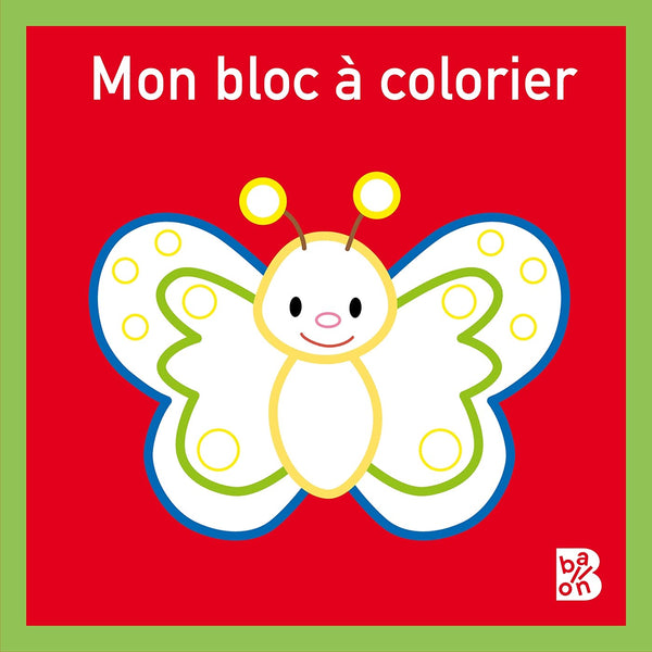 Mini bloc à colorier (papillon) bind-up