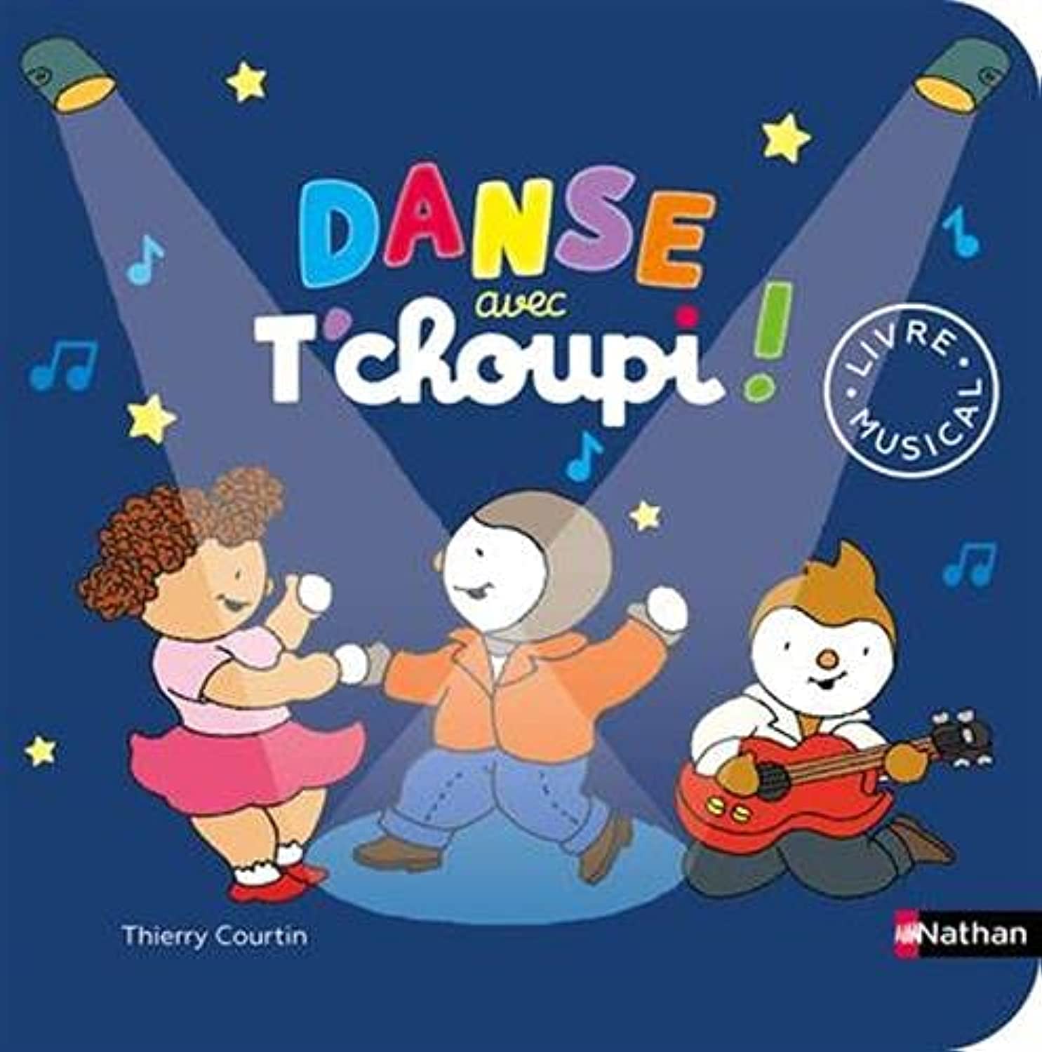 Danse avec T'choupi - livre musical - dès 2 ans