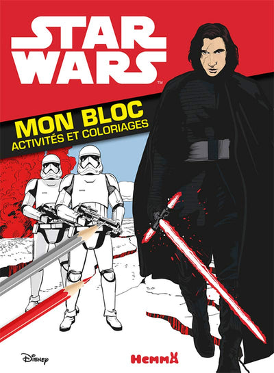 Disney Star Wars - Les Derniers Jedi Ep VIII - Mon bloc - Activités et coloriages