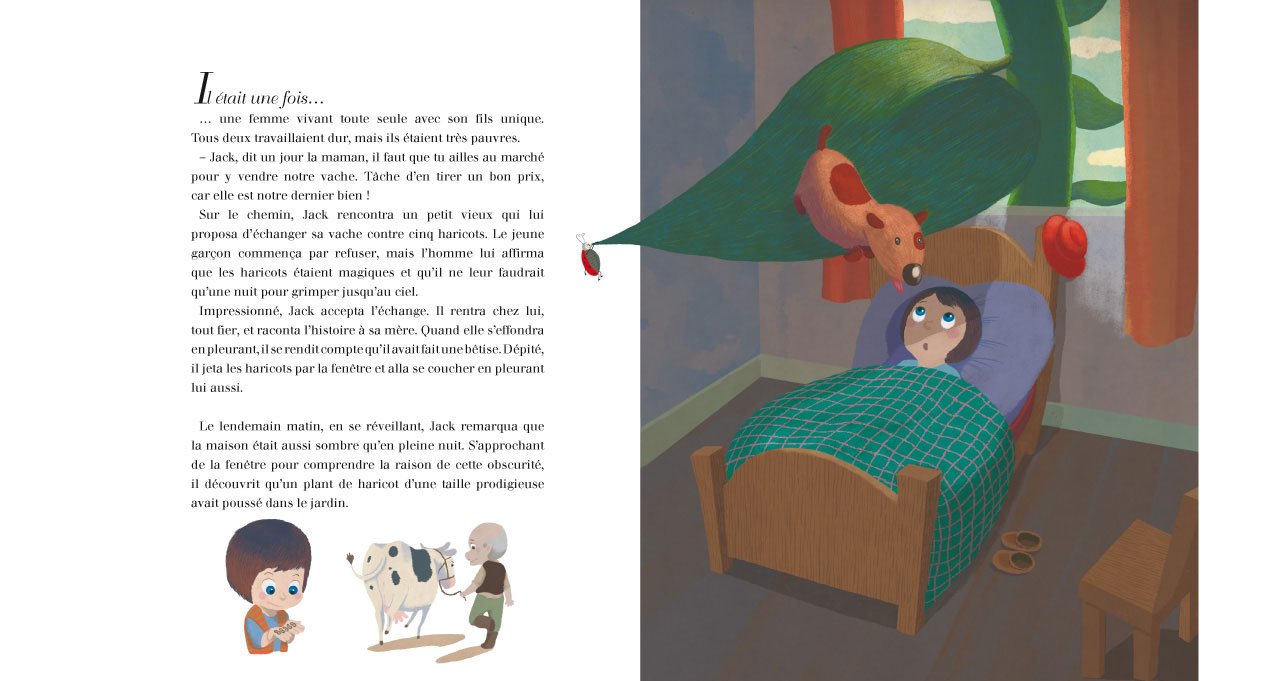 Minicontes classiques : Jack et le haricot magique
