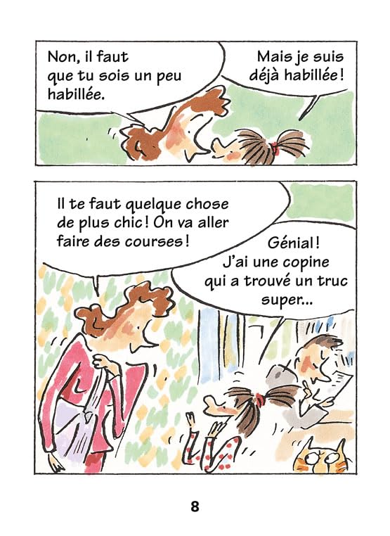 Lili veut choisir ses habits