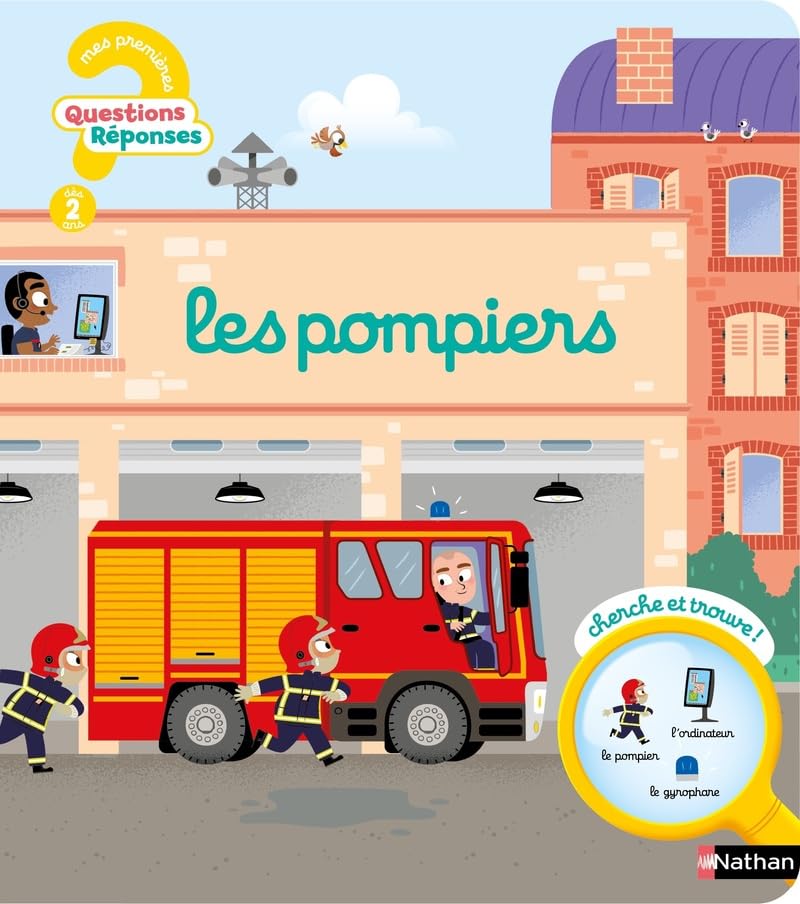 Les pompiers - Mes premières Questions/Réponses - Dès 2 ans