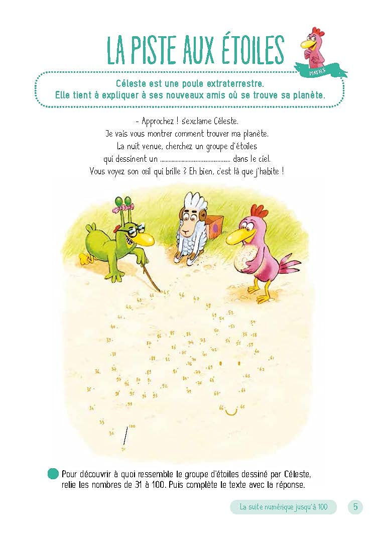 JE REVISE AVEC LES P'TITES POULES 7-8 ANS