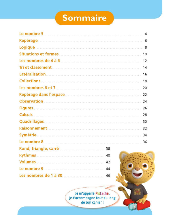 Maths Grande section 5-6 ans - A la maternelle: Les premiers apprentissages de la maternelle