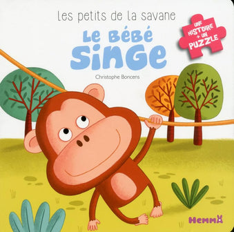 Les petits de la savane - Le bébé singe (4)