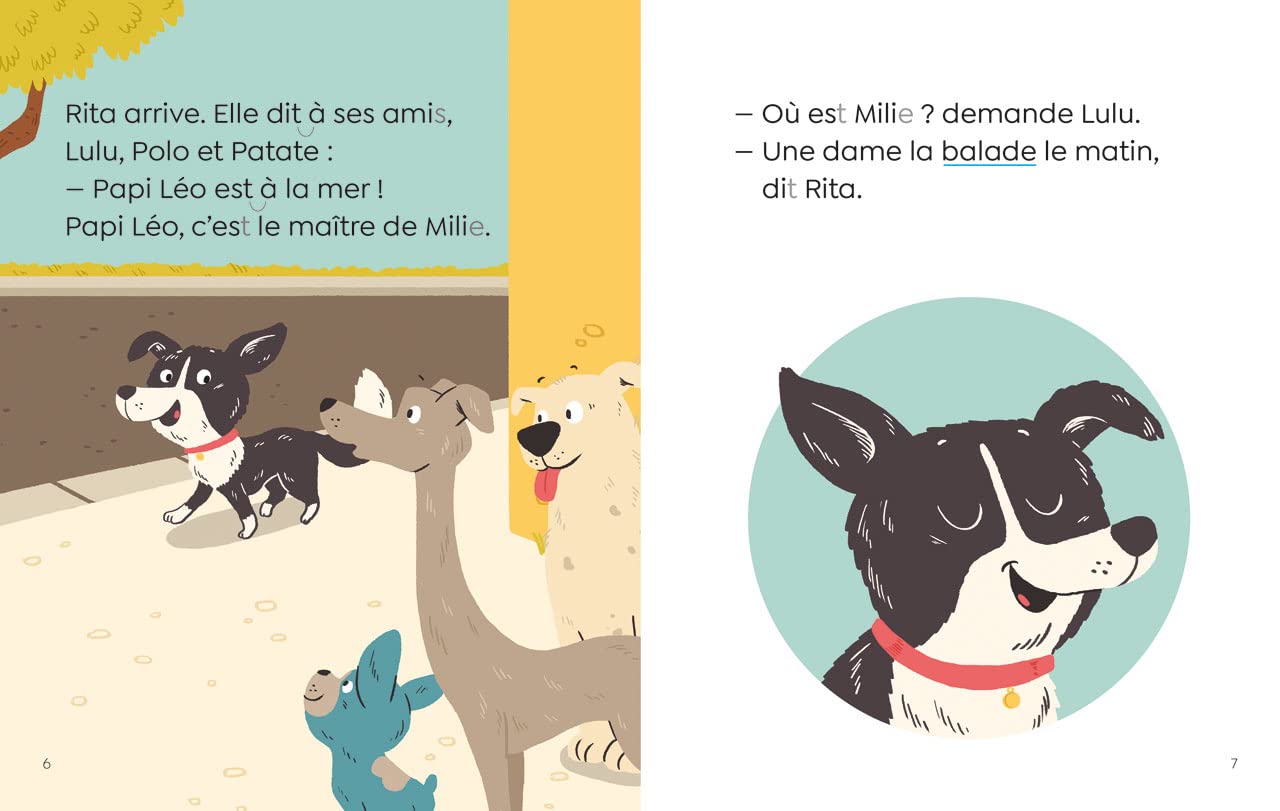 Les Amis de la ruelle- Milie a peur de la nuit - CP niveau 1- Premières lectures Lito