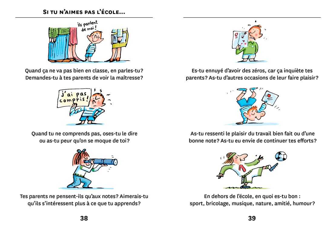 Max n'aime pas l'école