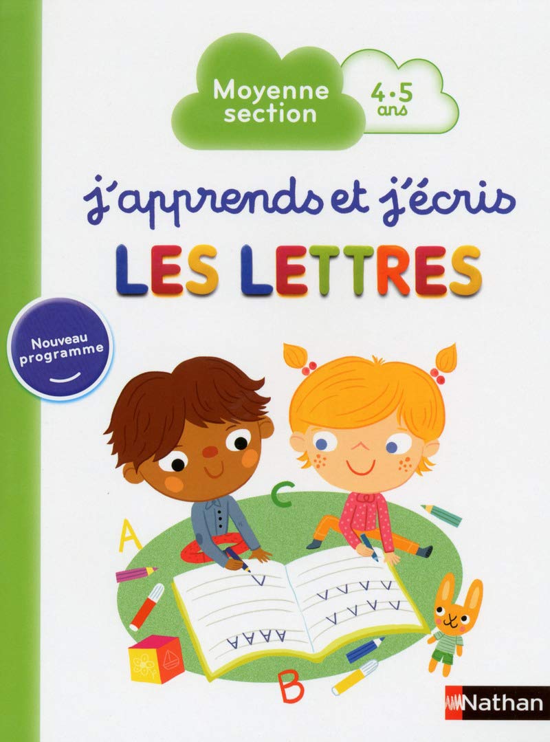 J'apprends et j'écris les Lettres - Moyenne Section