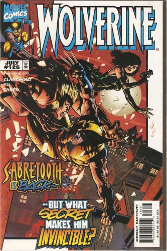 Wolverine # 126 Vol. 1 July 1998