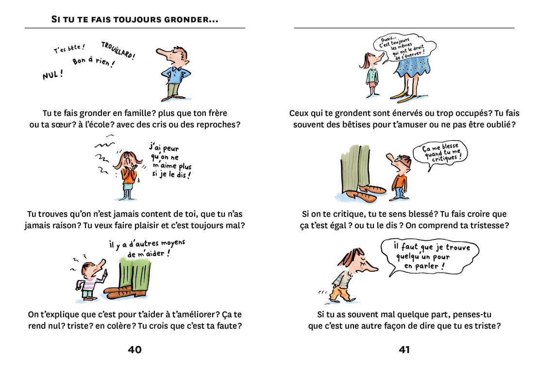 Lili se fait toujours gronder