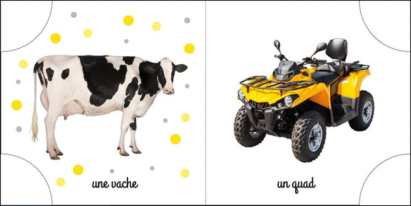 Mon premier livre - Je me promène - Imagier tout-carton avec coins en caoutchouc - Dès 6 mois