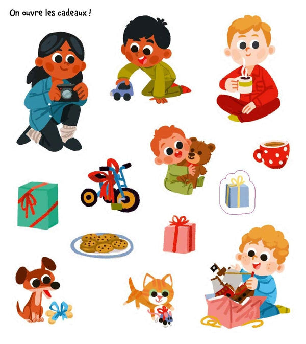 Mes premières gommettes Joyeux Noël !