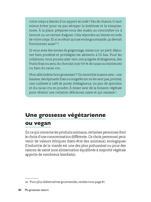 Ma grossesse naturo - Ma p'tite famille: Tous les conseils d'une naturopathe pour vivre sa grossesse sereinement