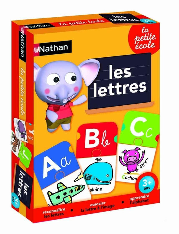 Nathan - Les Lettres - Jeu éducatif pour appréhender la Lecture et l'écriture dès 3 Ans