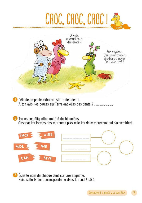 JE REVISE AVES LES P'TITES POULES 6-7 ANS