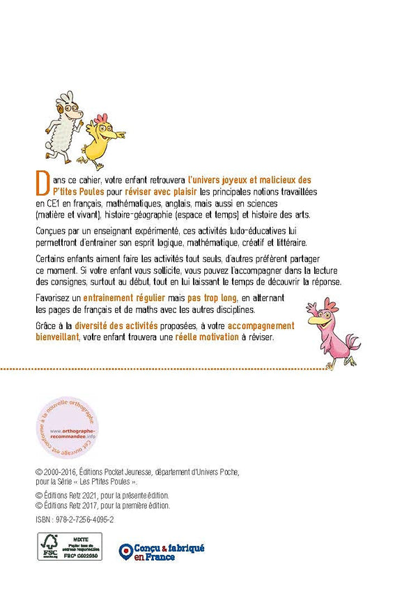 JE REVISE AVEC LES P'TITES POULES 7-8 ANS