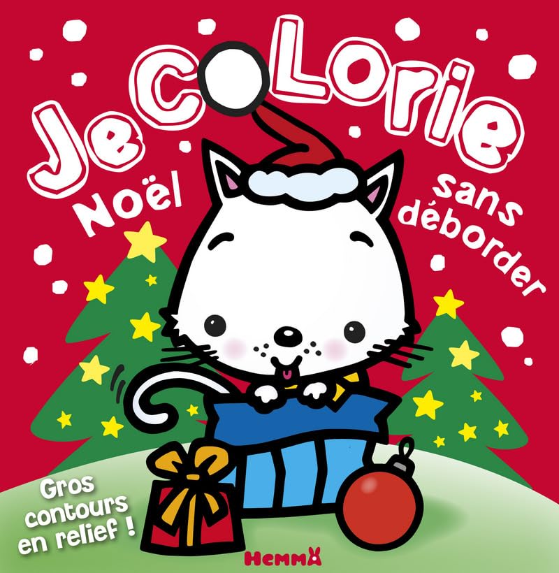 Je colorie Noël sans déborder