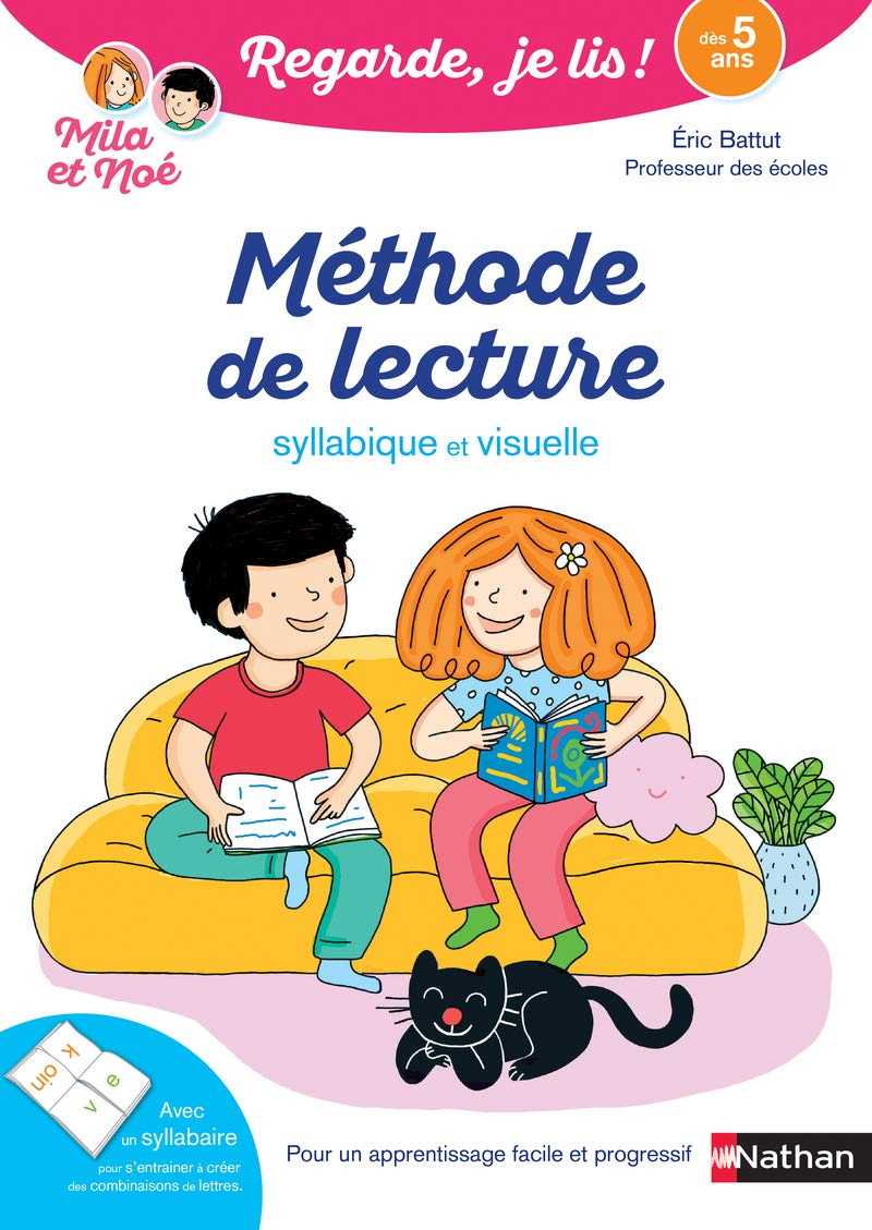 Regarde, je lis avec Noé et Mila – Méthode de lecture syllabique et visuelle - Dès 5 ans